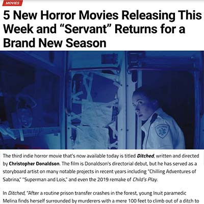 5 New Horror Movies Releasing This Week and “Servant” Returns for a Brand New Season